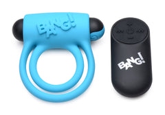 Bang Silicone Cockring and Bullet with Remote