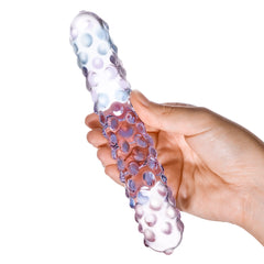 Purple Rose Nubby Dildo