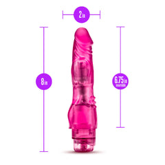 B Yours Vibe #4 Realistic 8-Inch Long Vibrating Dildo