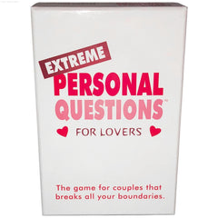 Extreme Personal Questions For Lovers