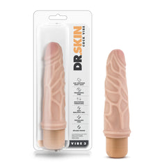 Dr. Skin Cock Vibe 3 Realistic 7.25-Inch Long Vibrating Dildo