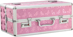 Large Lockable Vibrator Case - Pink