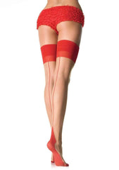 Miko Cuban Contrast Heel Stockings