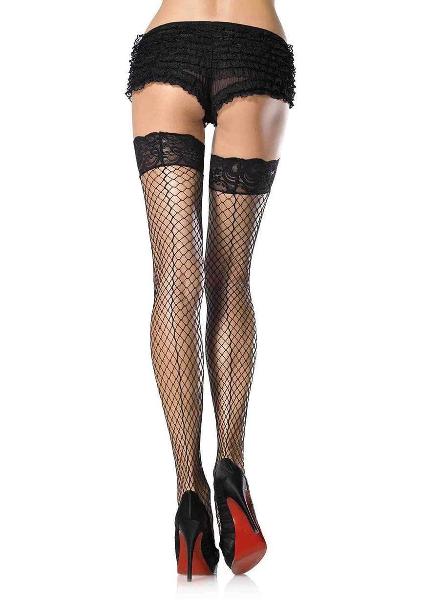 Thigh Highs - Lori Net Thigh High Stockings