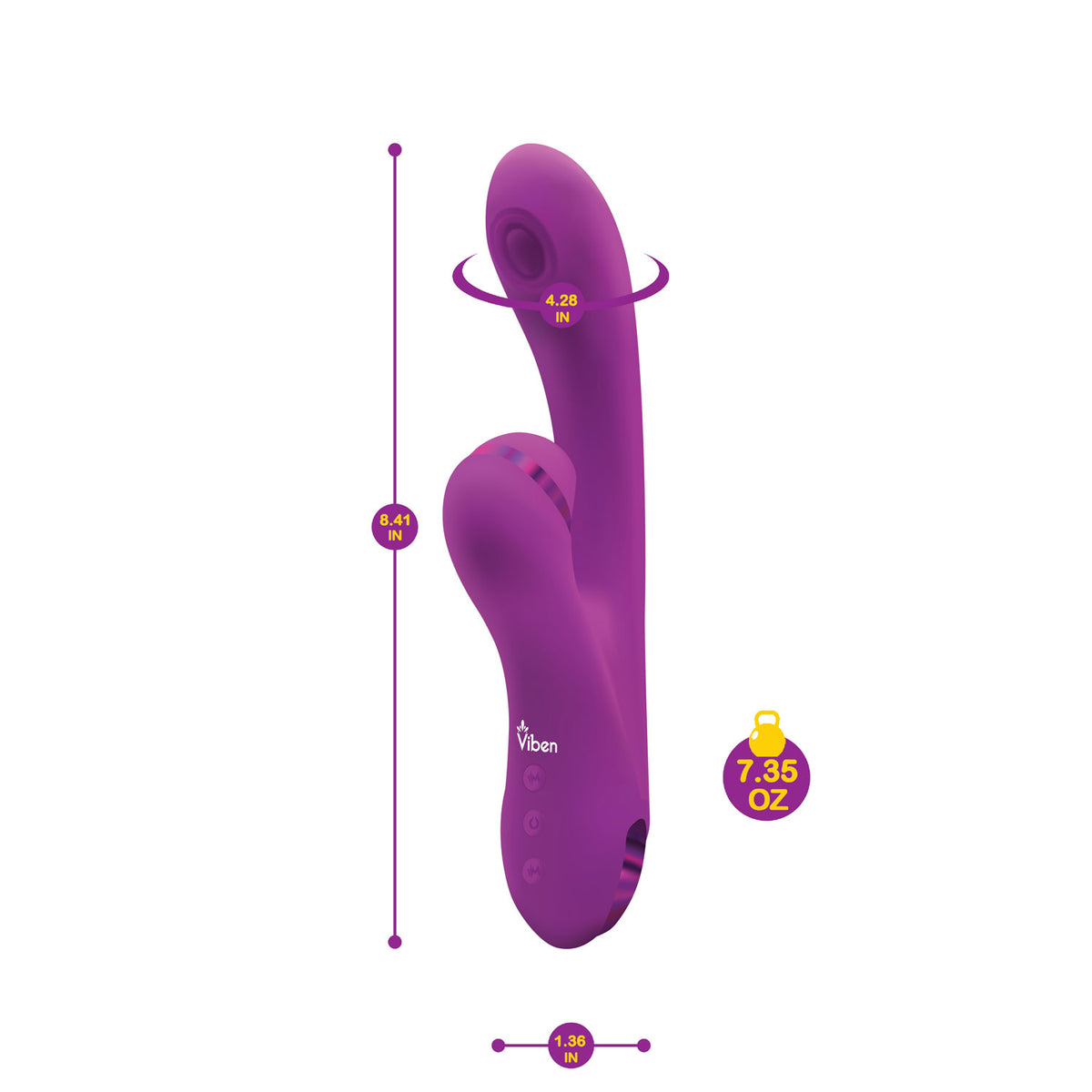 Zazzle Clitoral Suction/Thumping Rabbit