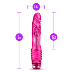 B Yours Vibe #2 Realistic 9-Inch Long Vibrating Dildo
