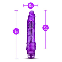 B Yours Vibe #1 Realistic 9-Inch Long Vibrating Dildo-French Quarter Lingerie