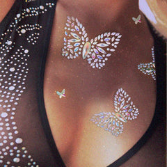Aurelia Glow in the Dark Body Jewels Sticker