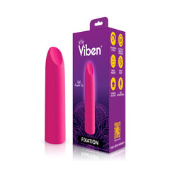 Fixation - Hot Pink - Powerful Lipstick Bullet Vibe