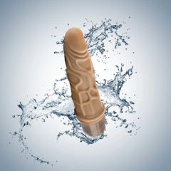 Dr. Skin Cock Vibe 3 Realistic 7.25-Inch Long Vibrating Dildo