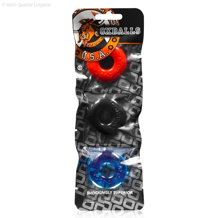 RINGER 3-PACK no-roll power-fuckring