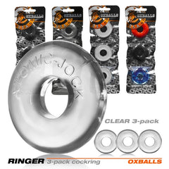 RINGER 3-PACK no-roll power-fuckring