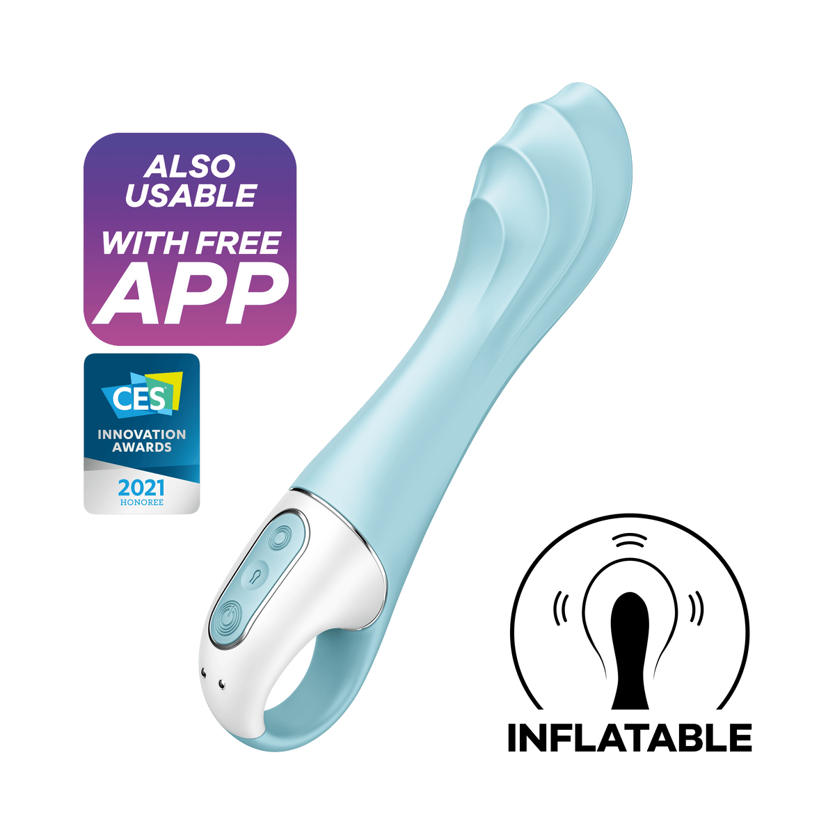 Satisfyer Air Pump Vibrator 5+ Connect App