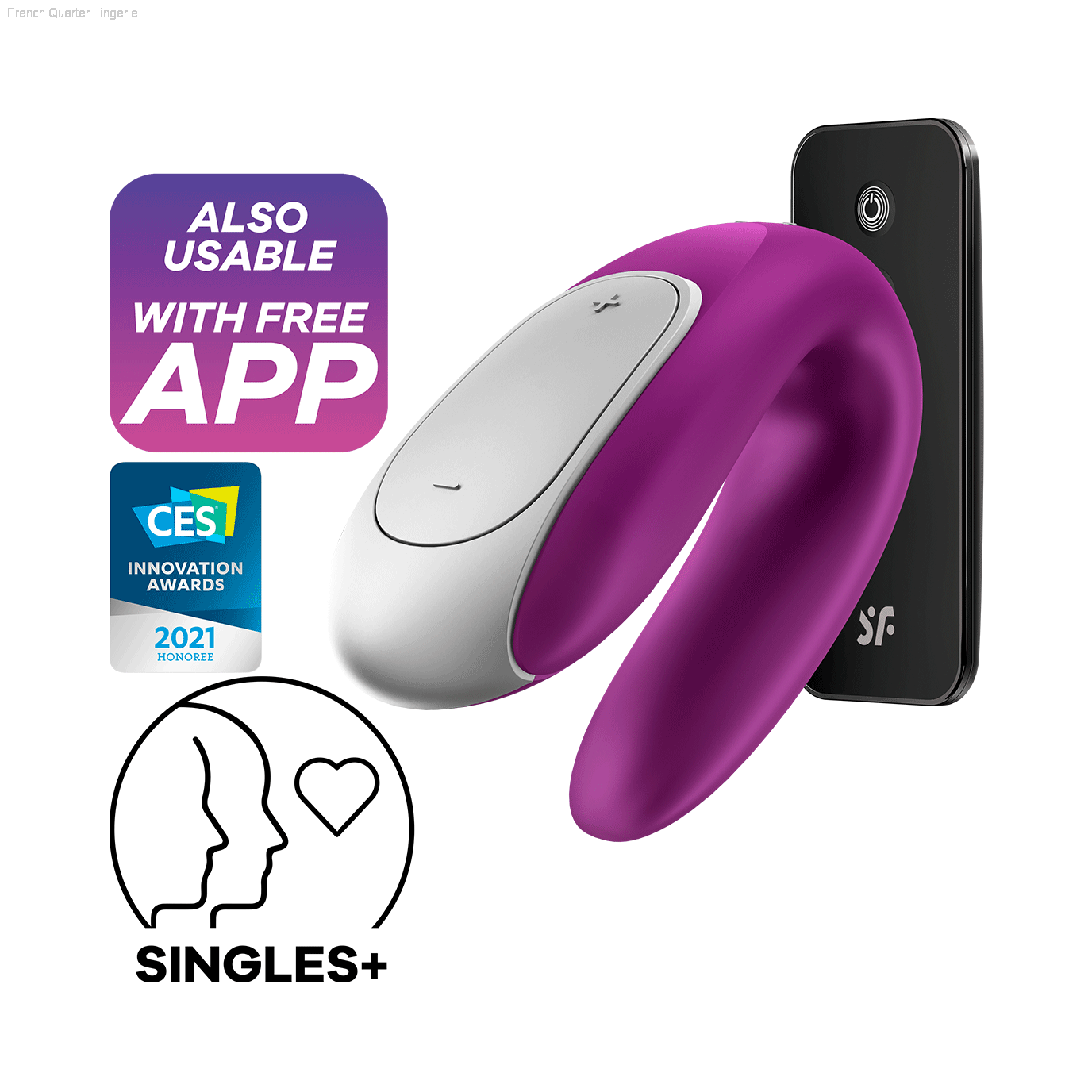 Rechargeable Vibrators - Double Fun Bluetooth Connect App