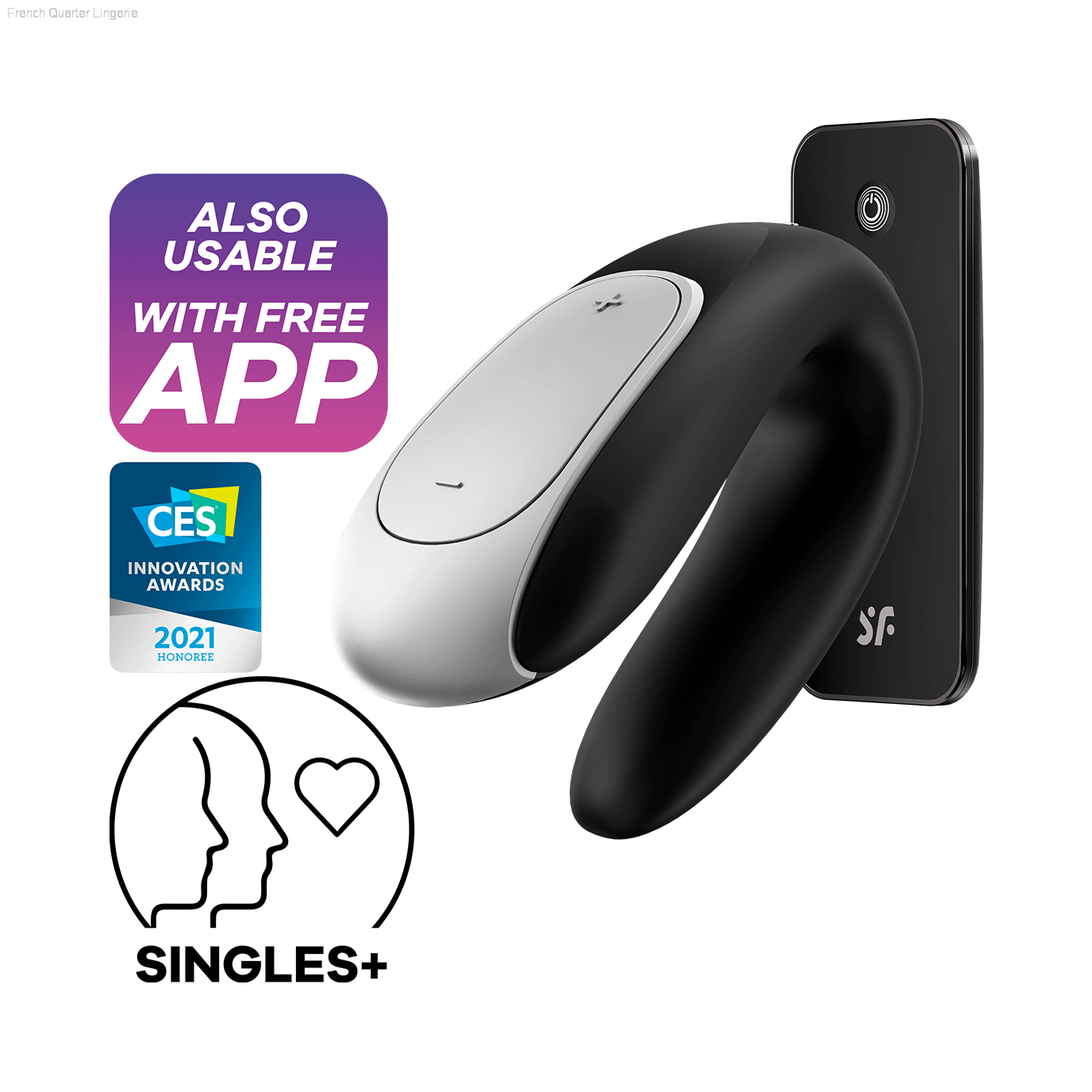 Rechargeable Vibrators - Double Fun Bluetooth Connect App