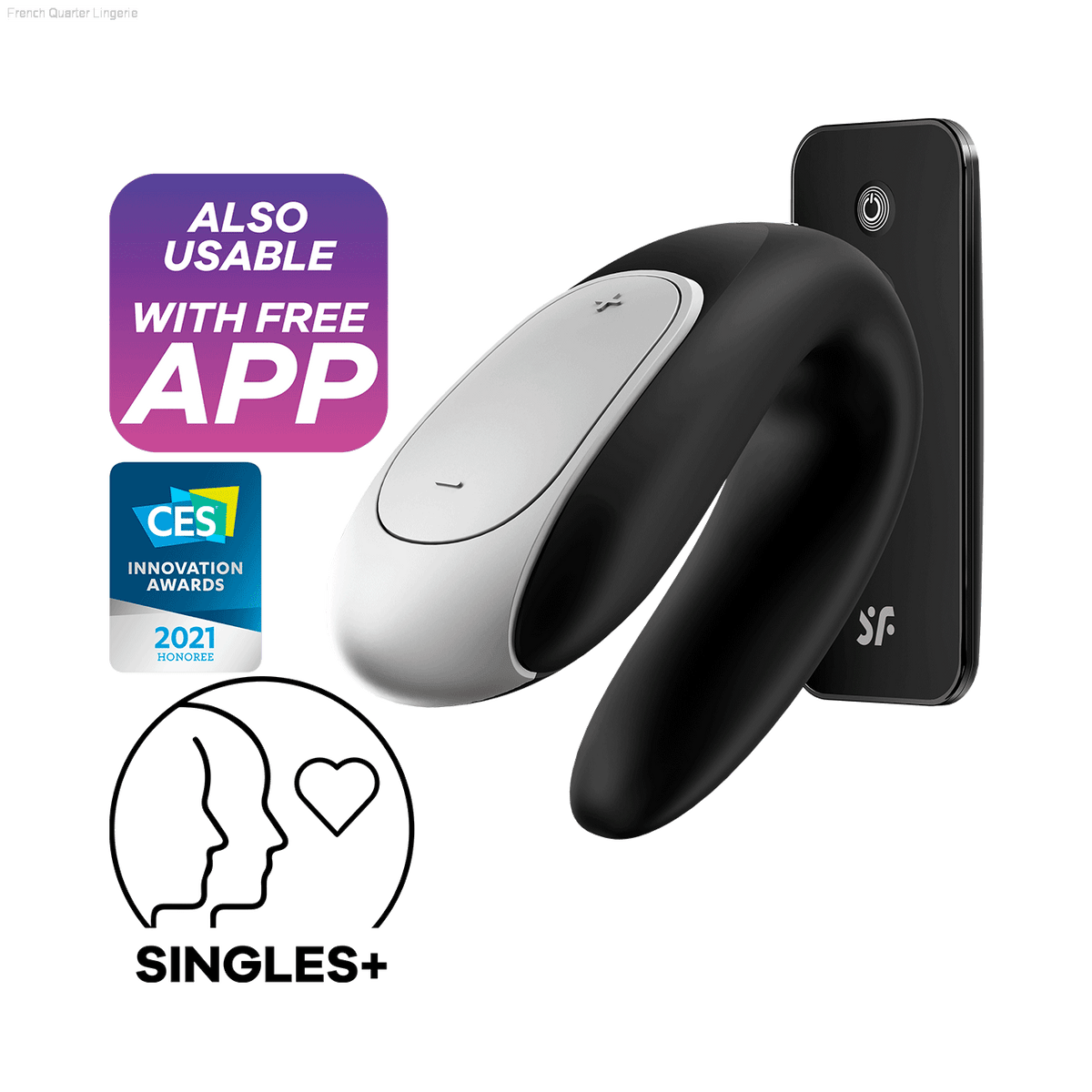 Rechargeable Vibrators - Double Fun Bluetooth Connect App