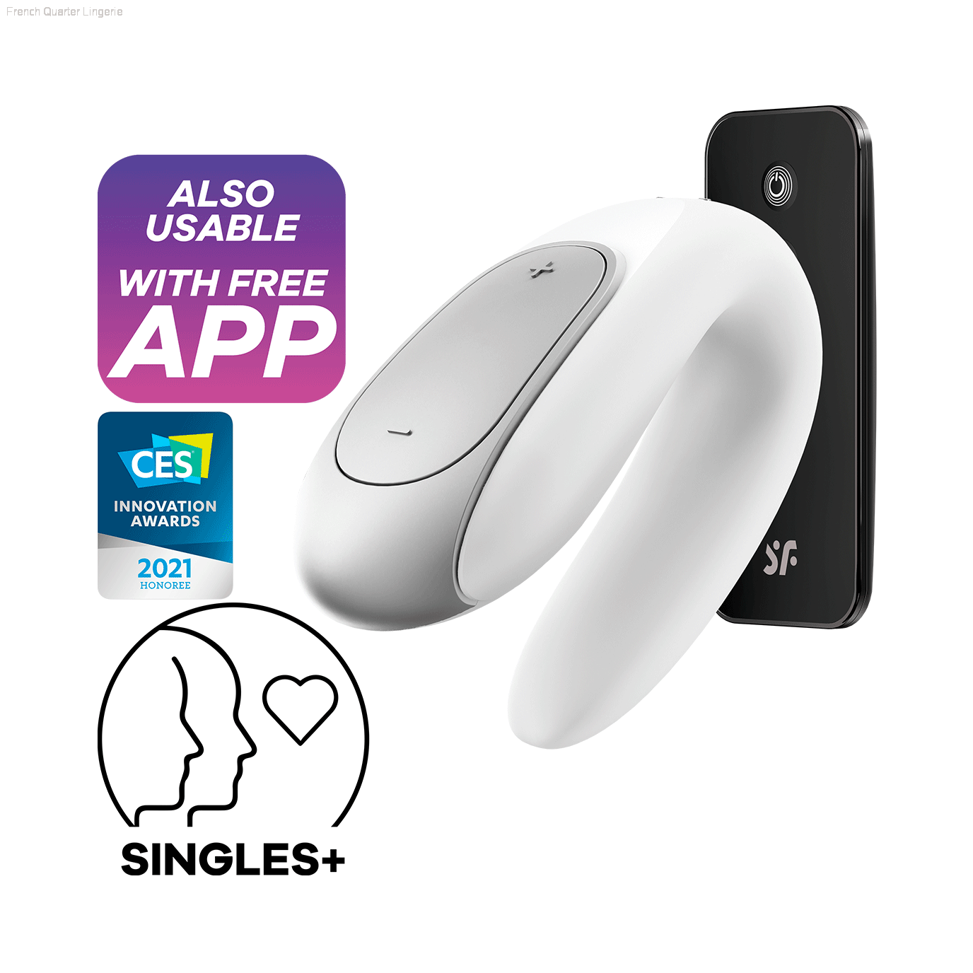 Rechargeable Vibrators - Double Fun Bluetooth Connect App