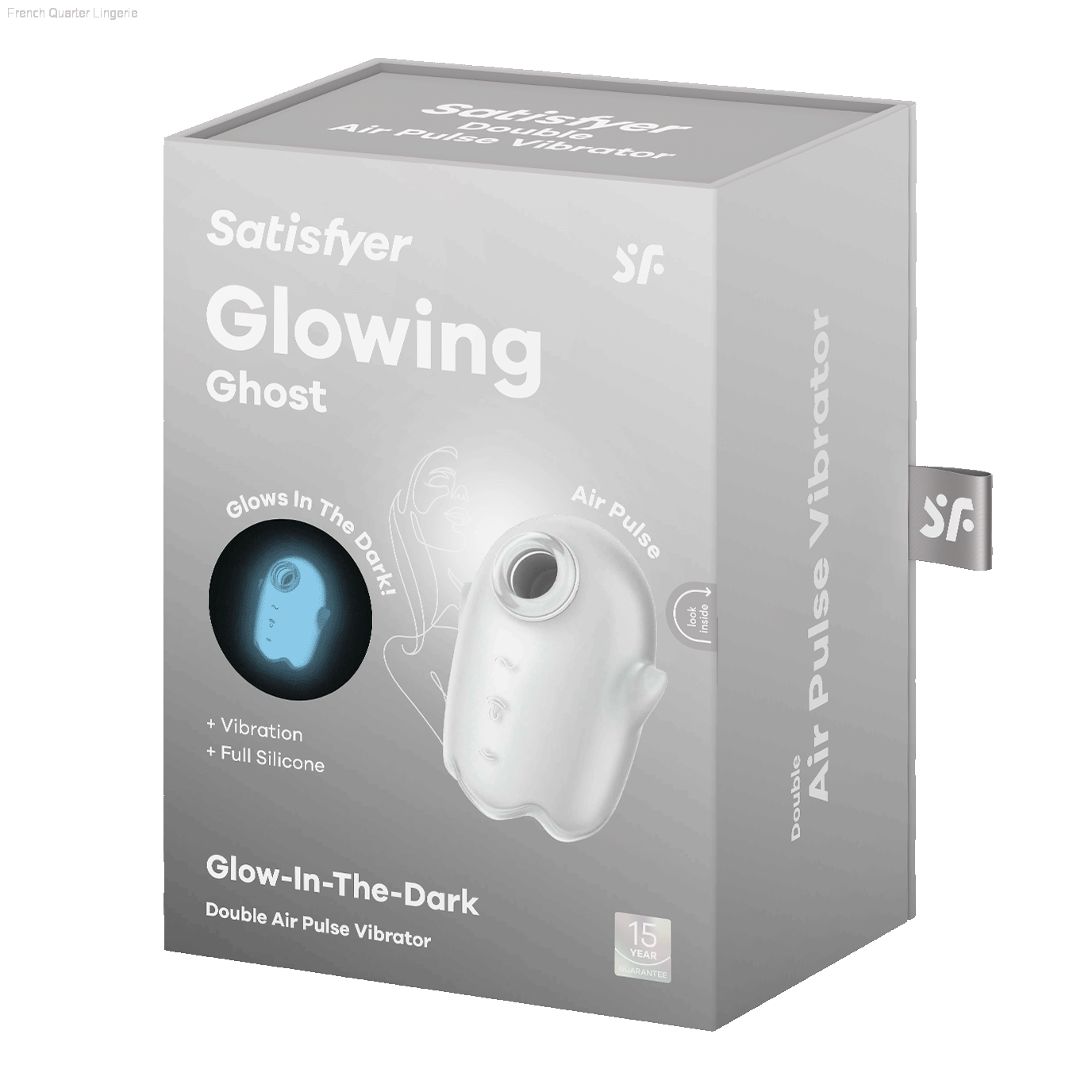 Rechargeable Vibrators - Satisfyer Glowing Ghost