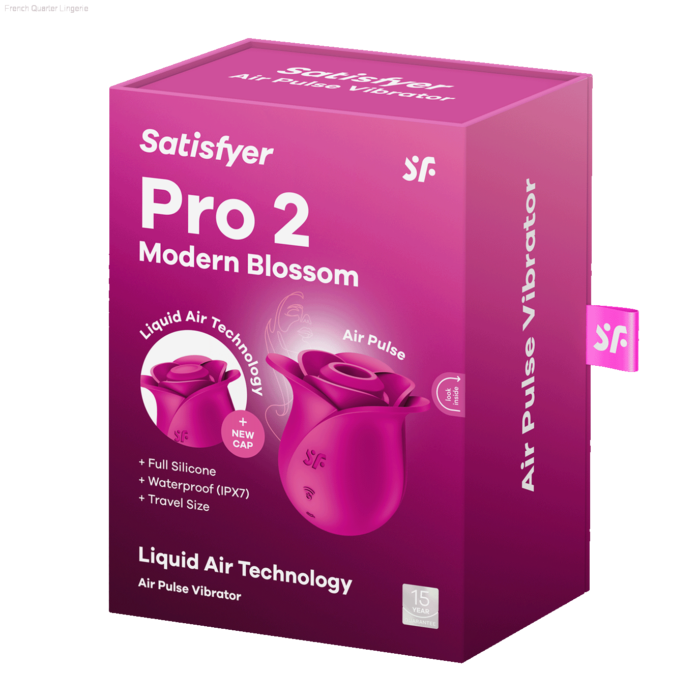 Rechargeable Vibrators - Pro 2 Modern Blossom - Air-Pulse Vibrator