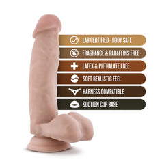 Loverboy The Pool Boy Realistic 7-Inch Long Dildo With Balls & Suction Cup Base