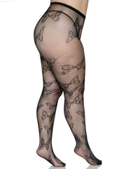 Butterfly Net Tights-French Quarter Lingerie