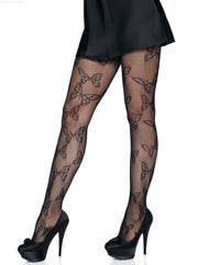 Butterfly Net Tights-French Quarter Lingerie