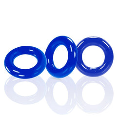 WILLY RINGS insane-stretch 3-pack cockrings/stacker ball rings