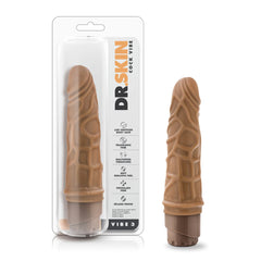 Dr. Skin Cock Vibe 3 Realistic 7.25-Inch Long Vibrating Dildo