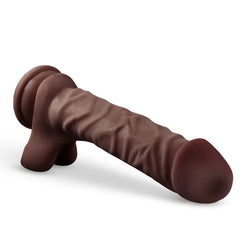 Loverboy The DJ Realistic 9-Inch Long Dildo With Balls & Suction Cup Base